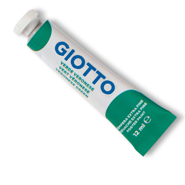 GIOTTO - 35201300 - Tempera Tubo 4 - 12ml - verde veronese - Giotto