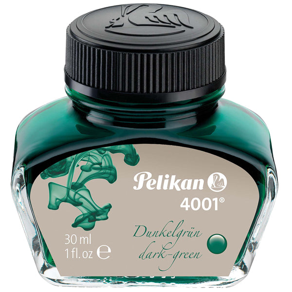 PELIKAN - 300056 - Inchiostro stilografico 4001 - 30 ml - verde scuro - Pelikan