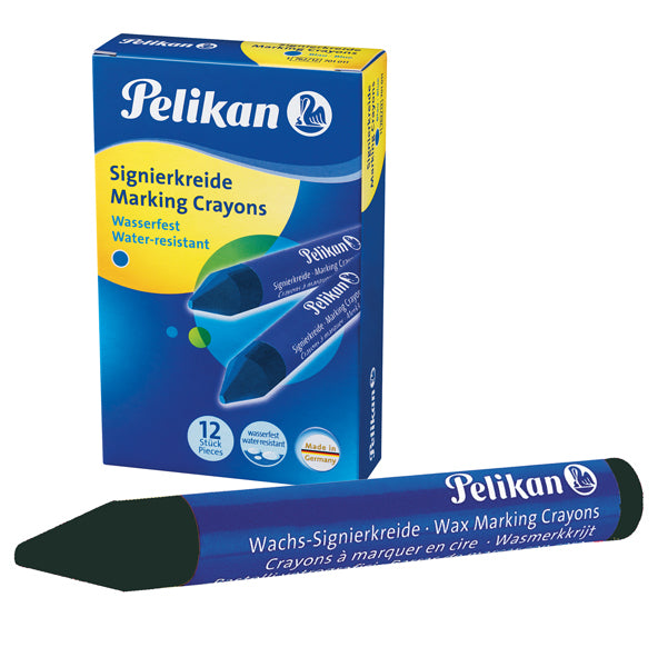 PELIKAN - 701003 - Pastello industriale 762 - nero - Pelikan - scatola 12 pezzi