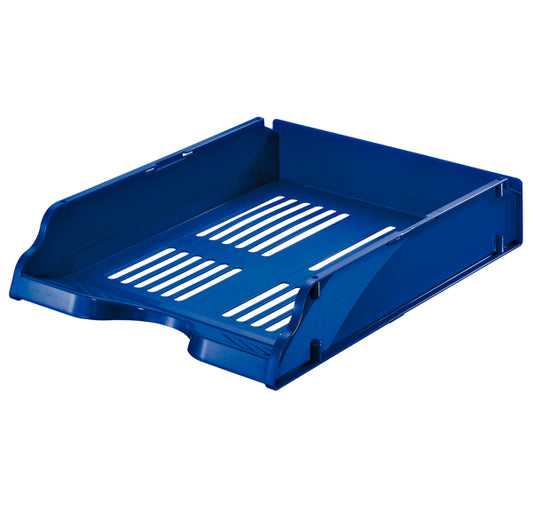 ESSELTE - 15652 - Vaschetta portacorrispondenza Transit - 26 x 33,6 x 7,6 cm - blu - Esselte