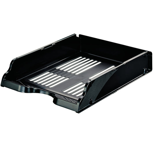 ESSELTE - 15657 - Vaschetta portacorrispondenza Transit - 26 x 33,6 x 7,6 cm - nero - Esselte