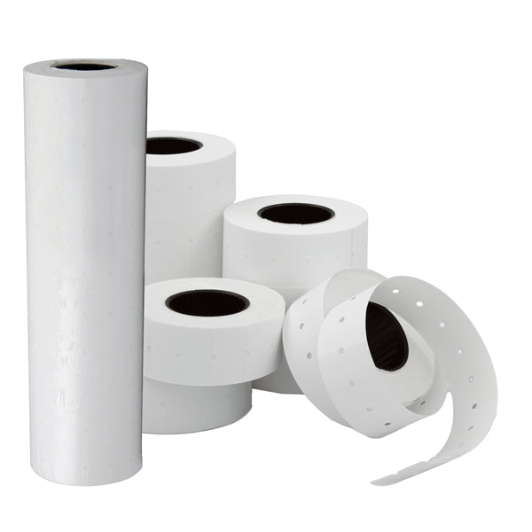 LEBEZ - 169 - Rotolo 1000 etichette art.169 - 22x12 mm - rimovibile - bianco - Lebez