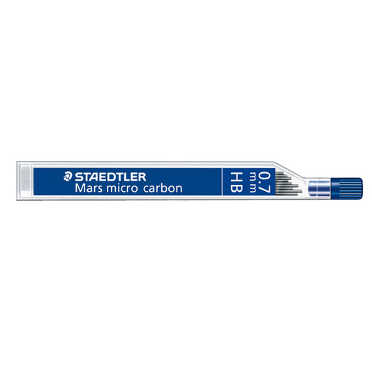STAEDTLER - 25007HB - Astuccio 12 Mine Mars Micro - mina 0,7mm - gradazione HB - Staedtler - conf. 12 astucci
