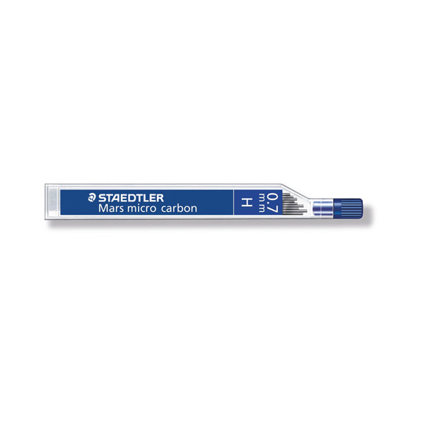 STAEDTLER - 25007H - Astuccio 12 Mine Mars Micro - mina 0,7mm - gradazione H - Staedtler - conf. 12 astucci