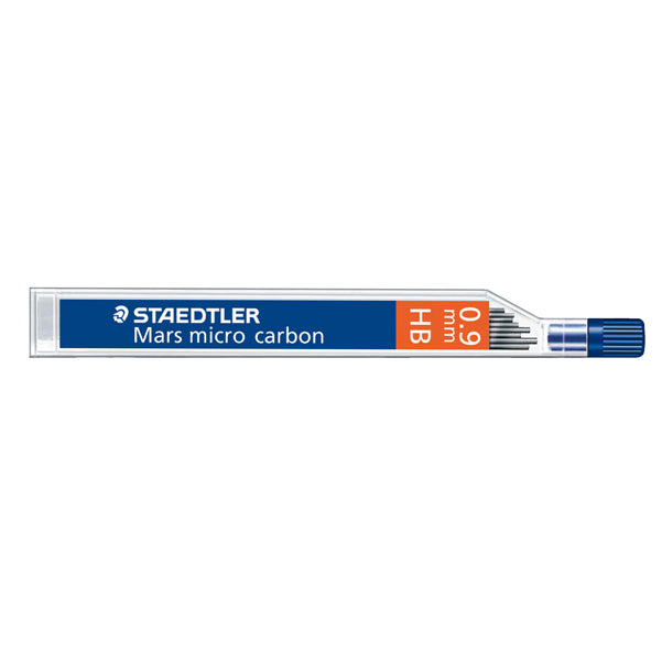 STAEDTLER - 25009HB - Astuccio 12 Mine Mars Micro - mina 0,9mm - gradazione HB - Staedtler - conf. 12 astucci