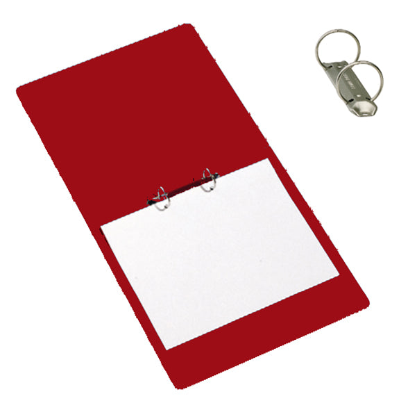 CART. GARDA - CG0382PBXXXAC02 - Raccoglitore Presspan - 2 anelli 25 mm - dorso 3 cm - 25x33 cm - rosso - Cartotecnica del Garda