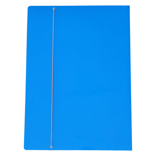 CART. GARDA - CG0057LDXXXAN06 - Cartellina con elastico - cartone plastificato - 50x70 cm - azzurro - Cartotecnica del Garda