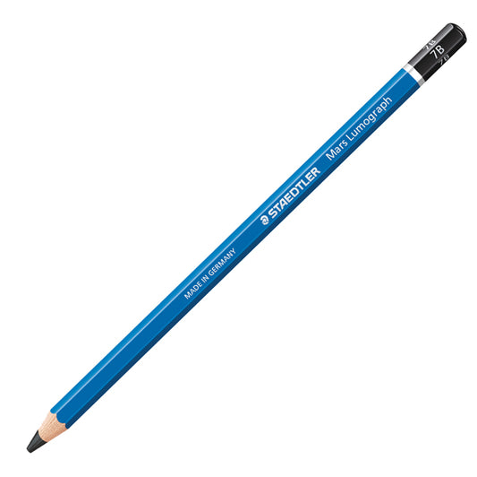 STAEDTLER - 100-7B - Matita di grafite Mars Lumograph 100 - gradazione 7B - Staedtler