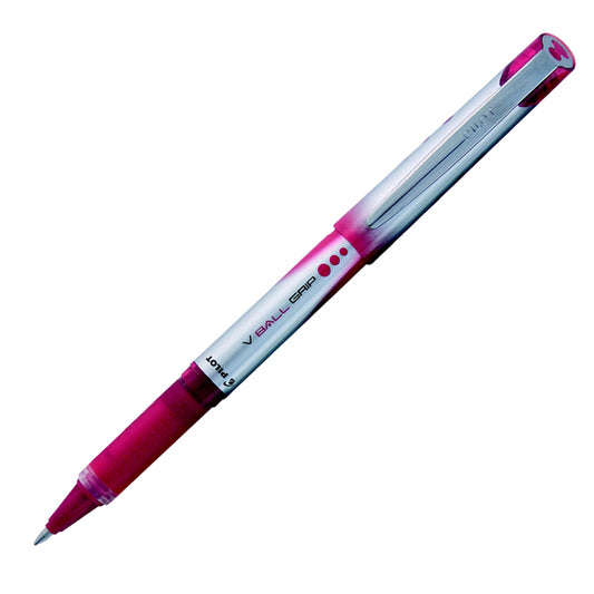 PILOT - 011272 - Roller V Ball Grip  - punta 0,7mm - rosso - Pilot