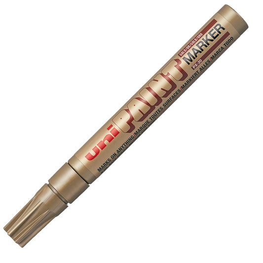 UNI MITSUBISHI - M PX20 ORO - Marcatore Uni Paint PX20 - punta 2,8mm - oro - Uni Mitsubishi