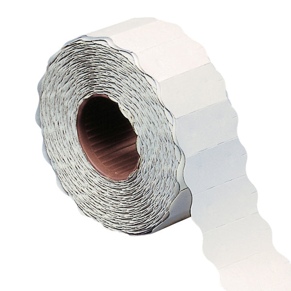 MARKIN - 3502612RIM - Etichetta a onda - removibile - 26x12 mm - bianco - Markin - rotolo da 1500 etichette