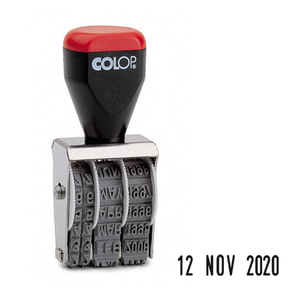COLOP - 04000-BLS - Timbro 04000 Datario - 4 mm - Colop