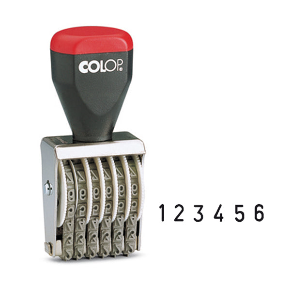 COLOP - 4006 - Timbro 04006 Numeratore - 6 colonne 4 mm - Colop