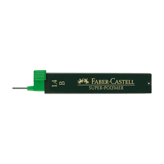 FABER-CASTELL - 121411 - Mine in grafite - mina 1,4mm - gradazione B - Faber Castell - astuccio 6 mine