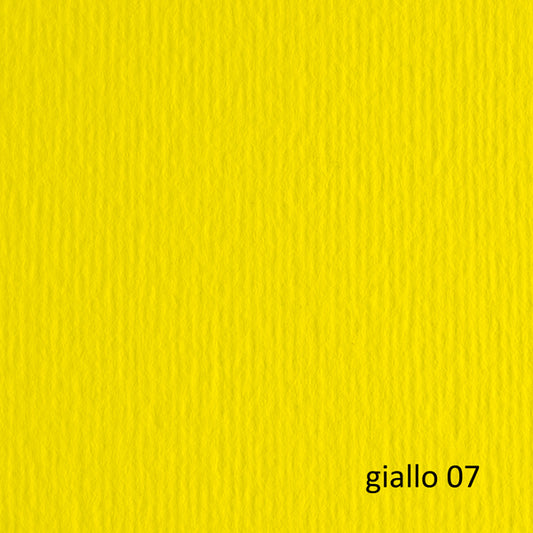 FABRIANO - 46470107 - Cartoncino Elle Erre - 70x100cm - 220gr - giallo 107 - Fabriano - blister 10 fogli