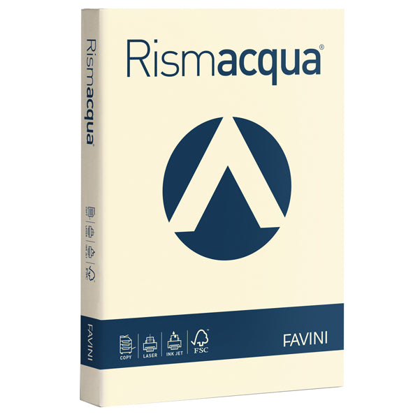 FAVINI - A65Q213 - Carta Rismacqua - A3 - 140 gr - avorio 110 - Favini - conf. 200 fogli