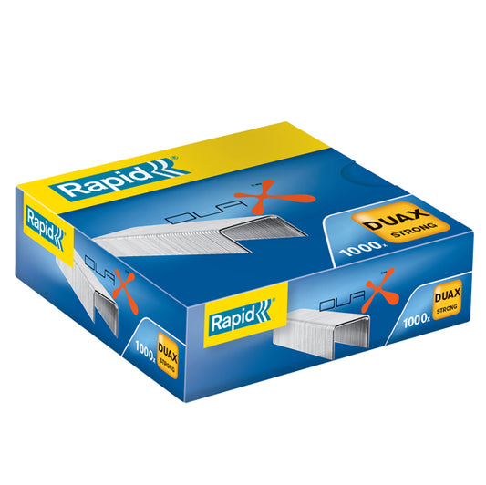RAPID - 21808300 - Punti Rapid DUAX  - metallo - Rapid - conf. 1000 pezzi