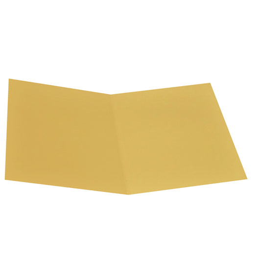 CART. GARDA - CG0113MFXXXAK04 - Cartelline semplici - senza stampa - cartoncino Manilla 145 gr - 25x34 cm - giallo - Cartotecnica del Garda - conf. 100 pezzi