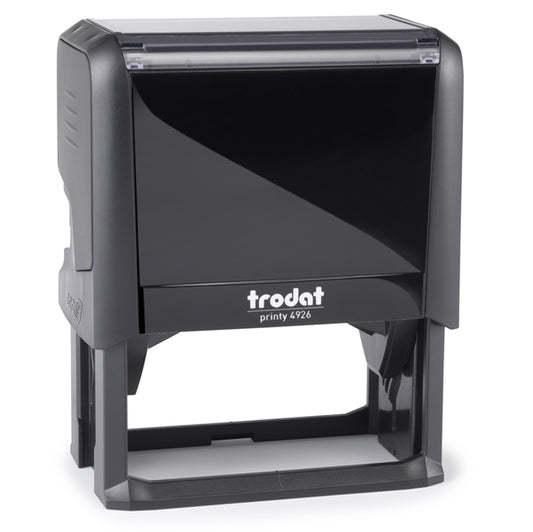 TRODAT - 165872 - Timbro Original Printy 4926 - autoinchiostrante - personalizzabile - 75x38 mm - 8 righe - Trodat