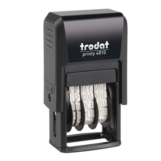 TRODAT - 70383. - Timbro Printy Dater Eco 4810 Datario - 3,8 mm - autoinchiostrante - Trodat