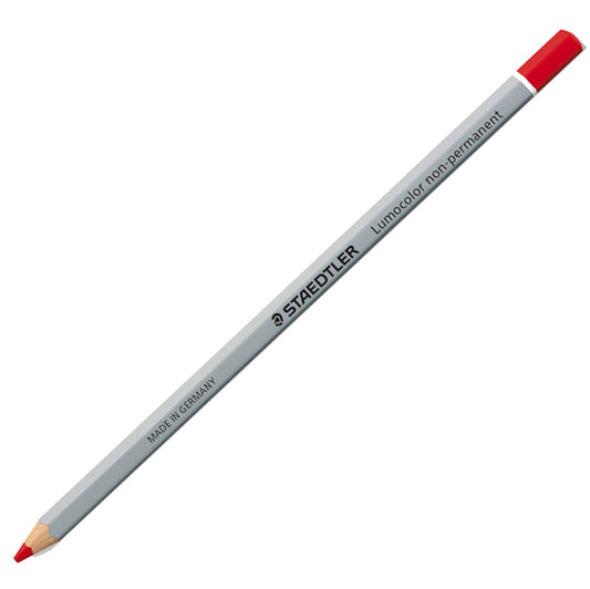 STAEDTLER - 108-2 - Matita Lumocolor  Omnichrom - non permanente  - rosso - Staedtler