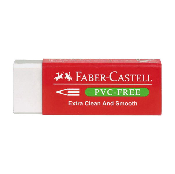 FABER-CASTELL - 189520 - Gomma bianca per matita - 7095 Faber Castell - conf. 20 pezzi