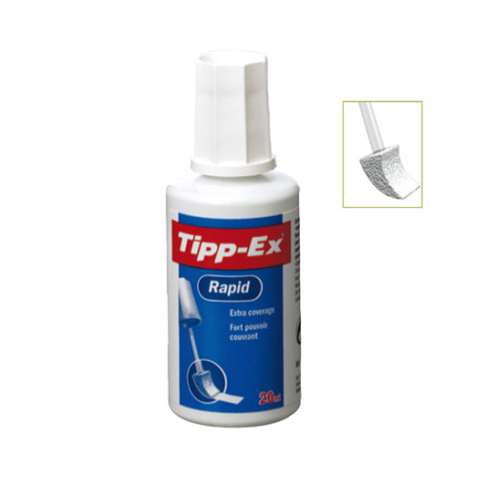 TIPP-EX - 8859935 - Correttore liquido Rapid - 20ml - Tipp Ex - conf.  10 pezzi