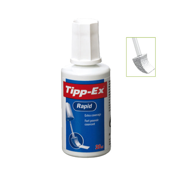 TIPP-EX - 8859935 - Correttore liquido Rapid - 20ml - Tipp Ex - conf.  10 pezzi