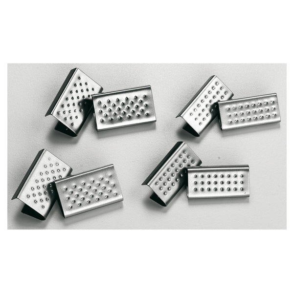 RO-MA - 1190021 - Sigilli 16-la per regge in plastica - larghezza 16 mm - Romeo Maestri - conf. 2000 pezzi