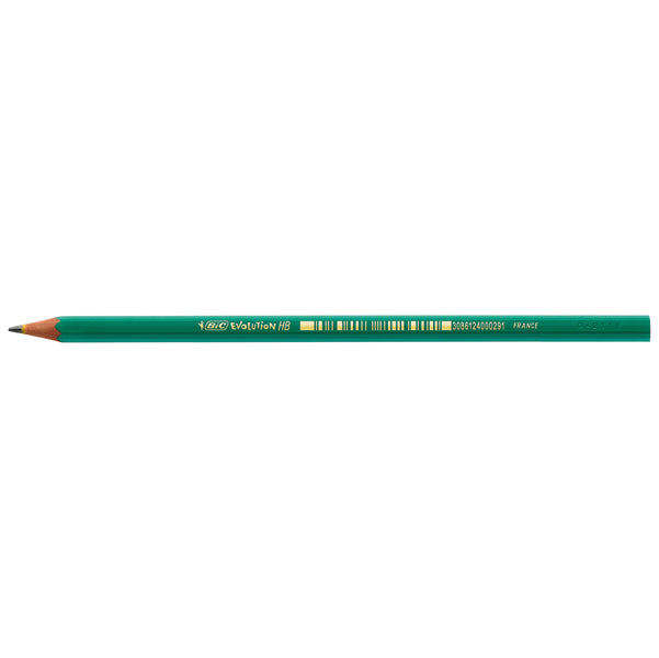 BIC - 8803112 - Matita in resina Ecolutions Evolution Graphite 650 - gradazione HB - Bic - conf. 12 pezzi