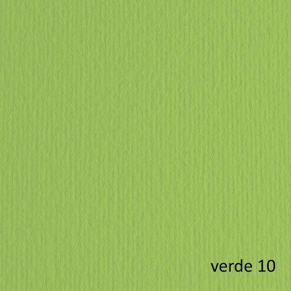 FABRIANO - 42450710 - Cartoncino Elle Erre - 50x70cm - 220gr - verde pisello 110 - Fabriano -  blister 20 fogli