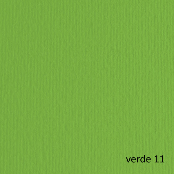 FABRIANO - 42450711 - Cartoncino Elle Erre - 50x70cm - 220gr - verde 111 - Fabriano -  blister 20 fogli