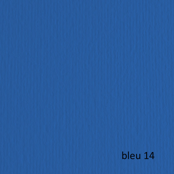 FABRIANO - 42450714 - Cartoncino Elle Erre - 50x70cm - 220gr - blu 114 - Fabriano -  blister 20 fogli