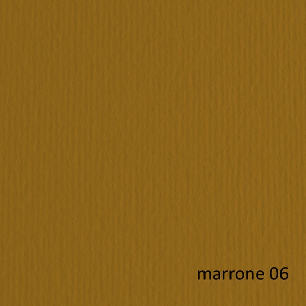 FABRIANO - 42450706 - Cartoncino Elle Erre - 50x70cm - 220gr - marrone 106 - Fabriano -  blister 20 fogli