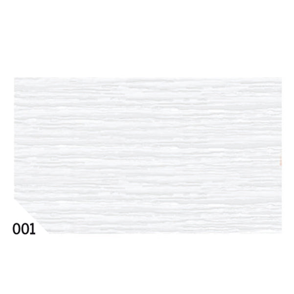 REX SADOCH - REX 001 - Carta crespa - 50 x 250 cm - 48 gr-m2 - bianco 001 - Rex Sadoch - conf. 10 rotoli