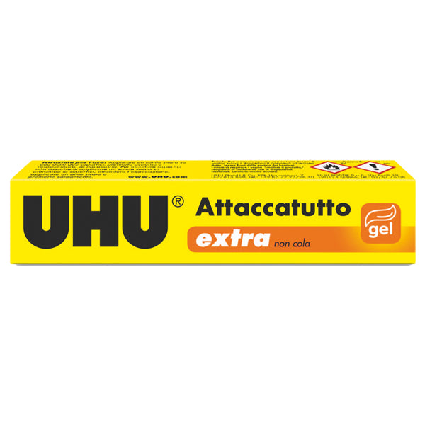 UHU - 7000027 - Colla attaccatutto Extra - 31 ml - trasparente - UHU