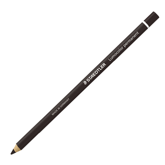 STAEDTLER - 10820-9 - Matita Lumocolor  Glasochrom - permanente  - nero - Staedtler
