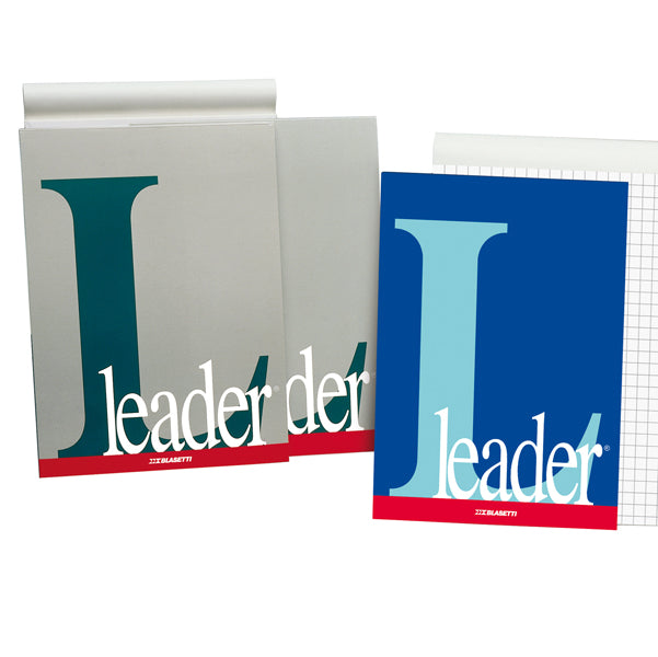BLASETTI - 1108 - Blocco note Leader - 10mm - 21 x 297mm - 80gr - 90 fogli - Blasetti