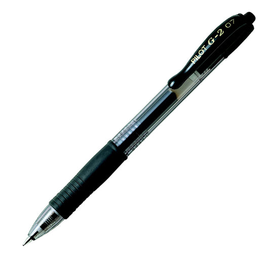 PILOT - 001520 - Roller gel a scatto G-2 - punta 0,7mm - nero  - Pilot