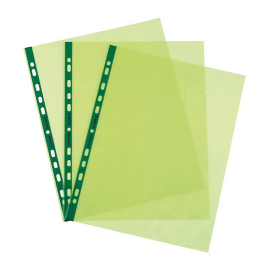 FAVORIT - 100206800 - Buste forate Favorit Art - Superior - liscio - 22x30 cm - verde - Favorit - conf. 25 pezzi