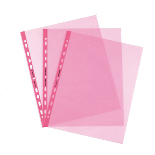 FAVORIT - 100206799 - Buste forate Favorit Art - Superior - liscio - 22x30 cm - rosa - Favorit - conf. 25 pezzi