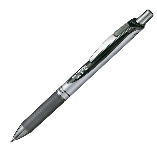 PENTEL - BL77-AO - Roller a scatto Energel XM Click - punta 0,7 mm - nero  - Pentel