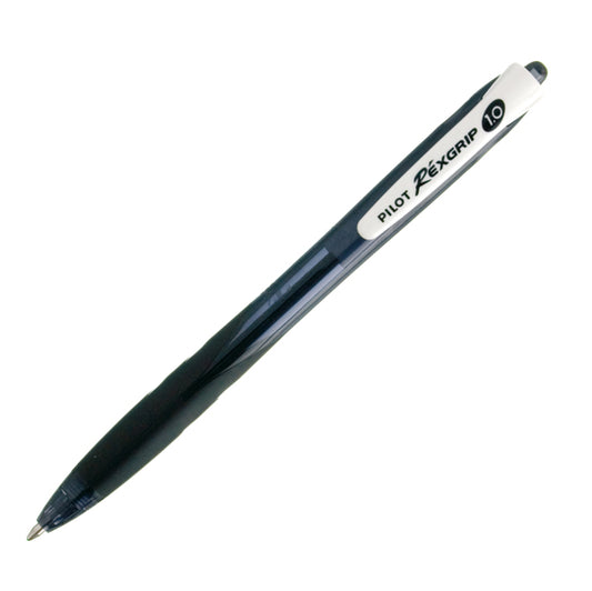 PILOT - 040010 - Penna a sfera a scatto Rexgrip Begreen - punta 1,0mm - nero - Pilot