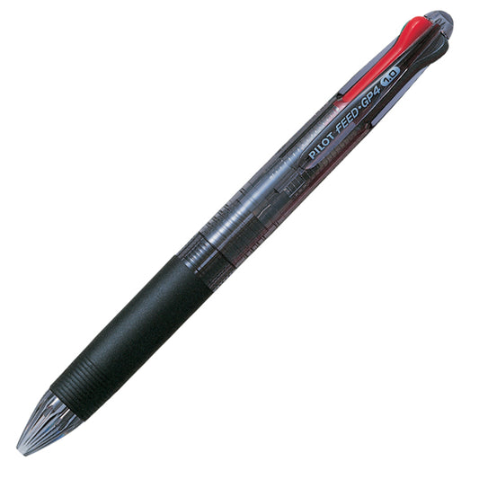 PILOT - 040020 - Penna a sfera a scatto multifunzione  Feed GP4 Begreen - punta 1,0mm - nero, blu, rosso, verde - Pilot