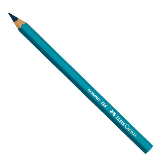 FABER-CASTELL - 116984 - Matita 698 Jumbo per alimenti - esagonale - mina blu - Faber Castell