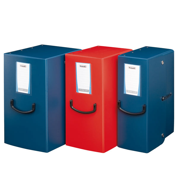 FELLOWES - 40275 - Scatola archivio Pick Up - dorso 20 cm - 35x25 cm - rosso - Fellowes