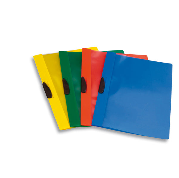 FELLOWES - F006GI - Cartellina con molla Video Clipper - PPL - 22x30 cm - giallo - Fellowes