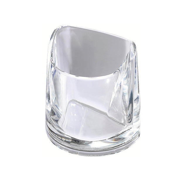 REXEL - 2101502 - Portapenne Nimbus - 10x11x6,8 cm - cristallo trasparente - Rexel