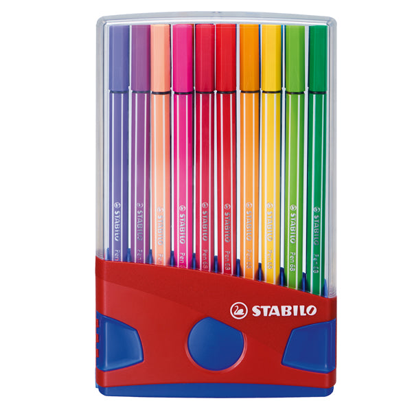 STABILO - 6820-04 - Pennarello Pen 68 - colori assortiti - Stabilo - astuccio Color Parade 20 pezzi