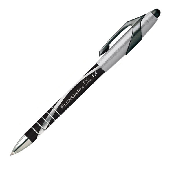 PAPERMATE - S0767600 - Penna a sfera a scatto Flexgrip Elite  - punta 1,4mm - nero - Papermate